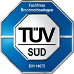 TÜV SÜD Fachfirma für Brandmeldeanlagen nach DIN 14675