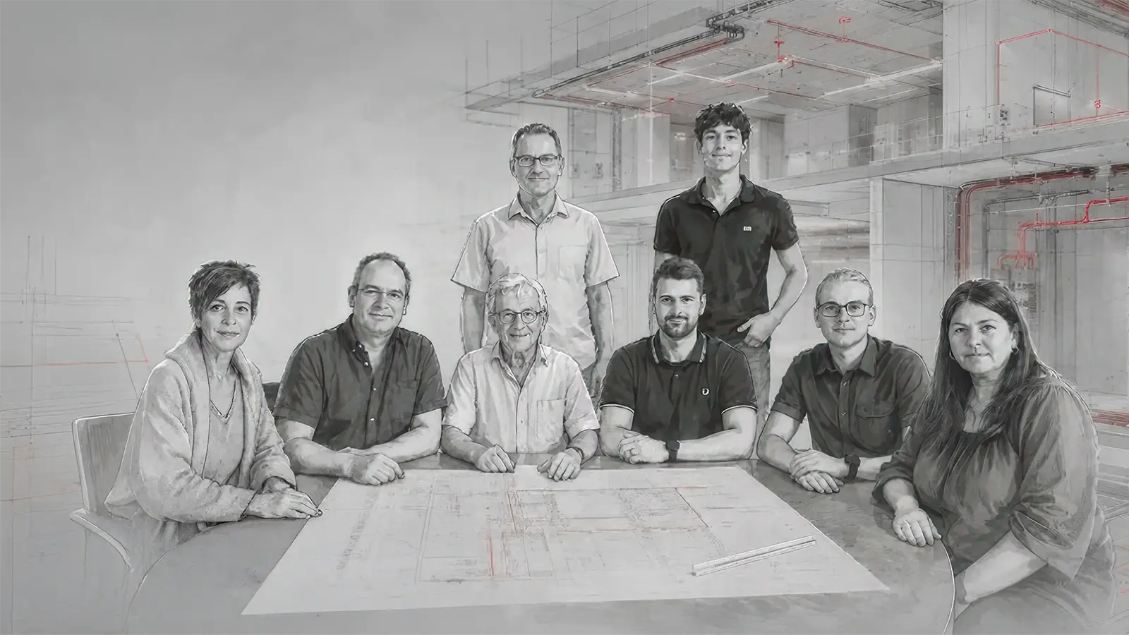Kernteam des IBW Ingenieurbüro Wißmeier